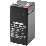 Batería de plomo SY4-4 recargable 4V 4Ah - UP07700 - 01