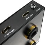 Multiplicador extensor HDMI de 4 puertos a través de cable ethernet Cat.5e hasta 50 m con IR - HB00200 - 04