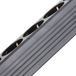 Regleta de enchufes PVC rack 19" de 8 schuko con interruptor y protección sobretensiones - RE03100 - 08