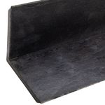 Protector de goma reflectante de 80cm para esquinas en color negro y amarillo - SE03100 - 08