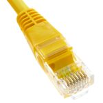 Cable de red ethernet Cat. 6 UTP de 15 m de color amarillo - RJ03900 - 02