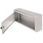 Armario rack mural 19'' 4U 600x150x288mm pared con puerta metálica SOHORack blanco - WR02500 - 03