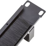 Panel de gestión de cables para armario rack 19" 1U con 5 anillas y cepillo - RR01500 - 07