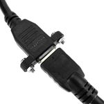 Adaptador HDMI macho a HDMI hembra de para panel - UB01500 - 07