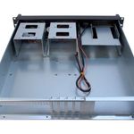 Caja metálica servidor ATX Rack 19" 2U Negra - TK 1902 - 04