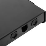 Patch Panel de fibra Óptica 1U negro de 12 SC Simplex o 12 LC duplex - FQ00100 - 10