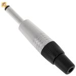 Conector de audio jack 6.3mm macho mono metal - XN08100 - 04