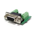 Adaptador serie DB9 hembra a bloque de terminales - TI09600 - 01