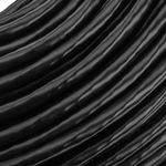 Bobina de cable de red ethernet Cat. 6 UTP de 305 m rígido de color negro para exterior - LM09500 - 03