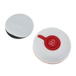 Pulsador emisor transmisor para sistema de llamada inalámbrico redondo 500m 1 tecla - QI03100 - 03