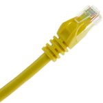 Cable de red ethernet Cat. 6a UTP de 0,25 m de color amarillo - LJ03100 - 04