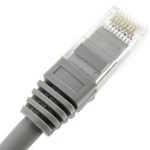 Cable de red ethernet Cat. 6a UTP de 0,25 m de color gris - RJ06100 - 04