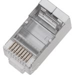 Conector FTP Cat.6 RJ45 macho para crimpar a cable 25-pack - RH01500 - 04