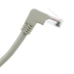 Cable de red de categoría 6 Cat.6 RJ45 acodado UTP 24AWG LAN de 25 cm - RJ09100 - 06