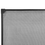 Mosquitera para ventana max 100 x 120 cm magnética PVC flexible negro - AH10600 - 09