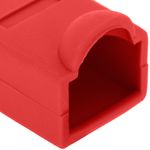 Cubierta de goma para conector RJ45 de color rojo - RP05200 - 04