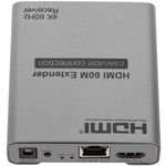 Receptor para Extensor HDMI 2.0 a través de cable Ethernet (RJ45) Cat5e/6 hasta 60 metros 4K@60Hz - HB06200 - 05