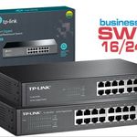 Switch TP-Link Gigabit 10/100/1000 Green IT sobremesa o rack - TL-SG1016D - 01