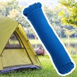Cuerda trenzada multifilamento PP 10 m x 6 mm azul - CZ12000 - 03
