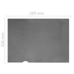 Filtro de privacidad 16:10. Protector para pantalla y monitor 15" 359x236mm - MD04400 - 02