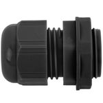 Prensaestopas de poliamida M20x1.5/10 negro 28×39mm - ES14400 - 03