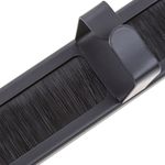 Panel de gestión de cables para armario rack 19" 1U con 5 anillas y cepillo - RR01500 - 05