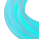 Cable electroluminiscente blanco-azul de 3.2mm en bobina 5m de cable con pilas - NW04400 - 02