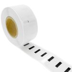 Rollo bobina de 220 etiquetas adhesivas compatibles con Dymo S0722460 y 99017 50x12mm - KT05100 - 04