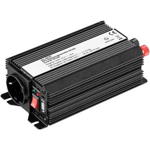 Inversor eléctrico onda modificada 12 VDC a 220 VAC de 300W y USB