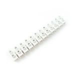 Regleta de conexión de cables eléctricos de sección 10mm² blanca - VH06200 - 02