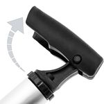 Bomba de aire para inflar rueda. Mancha infladora de neumático con válcula Presta Schrader Aguja - BW01100 - 09
