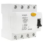 Interruptor diferencial 4P 25A 6kA - JW03200 - 01