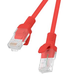 Cable de red ethernet Cat. 6 UTP de 1 m de color rojo PCU6-10CC-0100-R