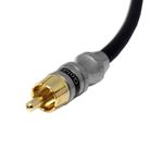 Cable de audio micrófono XLR 3pin macho a RCA macho de 1m - AX03100 - 03