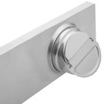 Canaleta de desagüe 90x7.5cm con rejilla en acero inoxidable mate - KS41700 - 06