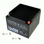 BATERIA 12VDC 26AH - LIV-LV26-12 - 02