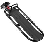 Portaequipajes metálico trasero para bicicleta fijación tubular y ajustable - S114000 - 02