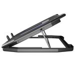 Base de refrigeración para portátiles de 15.6-17.3" con 3 ventiladores, iluminación led y 2 puertos USB Natec Oriole NPL-1926 - NT42500 - 06