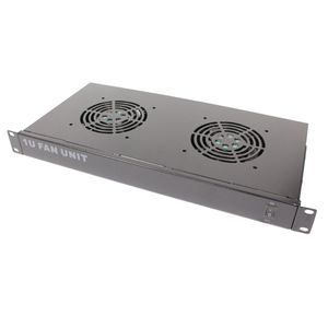 Kit ventilación para armario rack 19" 1U de 2 ventiladores de 120mm - RackMatic