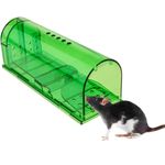 Trampa para ratas ratones roedores jaula de plástico pack de 2 unidades 60 x 170 x 64 mm - AR00200 - 10