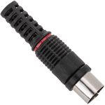Conector coaxial TV-hembra negro - TT02800 - 05
