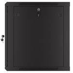 Armario Rack mural 19" 12U F600 600x600x645mm pared desmontado DIY negro Lanberg - WK35200 - 09