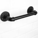 Barra de soporte de 300 mm. Toallero de tubos industrial y vintage - IP05000 - 10