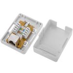 Caja de superficie de 1 RJ45 Cat.5e FTP - RI03400 - 02