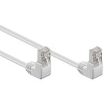 Cable de red ethernet Cat. 5e FTP Acodado de 0,5 m de color gris - RL09100 - 01