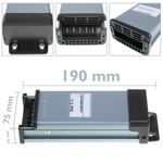 Fuente de alimentación industrial de superficie 12VDC 8.3A. Tamaño 75 x 190 x 42 mm IP53 - VF13000 - 02