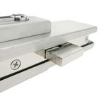 Cerradura de aluminio para puerta de cristal para cierrapuertas de suelo - LK08400 - 03