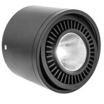 Foco LED de superficie Lámpara COB 9W 220VAC 6000K negra 85mm - NE05500 - 07