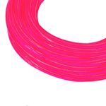 Cable electroluminiscente rosa de 2.3mm en bobina 5m con pilas - NW00600 - 02