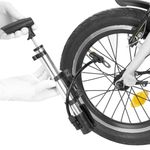 Bomba de aire para inflar rueda. Mancha infladora de neumático con válcula Presta Schrader Aguja - BW01100 - 03